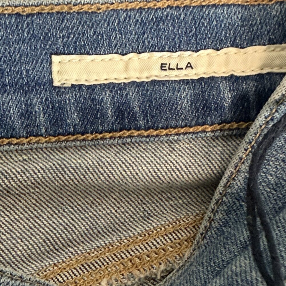 Citizens Of Humanity Ella Womens 32 Blue Denim Mid Rise Slim Leg Stretch Jeans - Picture 7 of 12